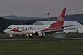 Boeing 737-800 OK-TVD, Travel Service, QS-866 Brno - Ostrava (- Monastir), 10.08.2010