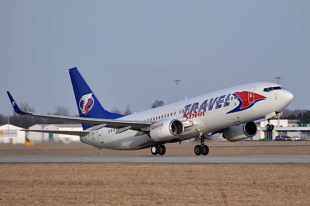 Boeing 737-800, OK-TVO Travel Service, QS-668 Ostrava - Hurghada, 12.03.2011