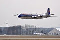 Douglas DC-6B, N996DM, The Flying Bulls, Low approach RWY 04, Ostrava (OSR/LKMT), 25.03.2011