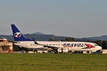 Boeing 737-800, OK-TVJ Travel Service, QS-757, Antalya - Ostrava, 06.09.2011