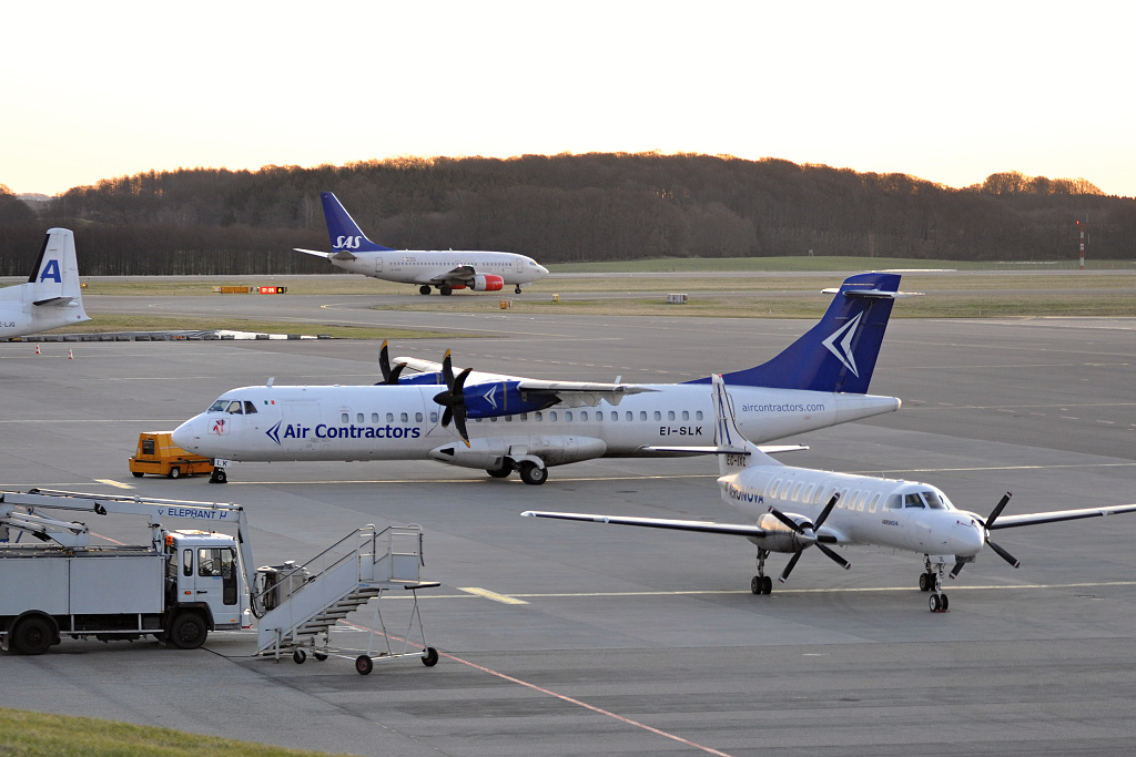 ATR 72-200 EI-SLK, Air Contractors, Malm (MMX/ESMS), 14.01.2012