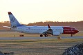 Boeing 737-800 LN-DYG, Norwegian Air Shuttle, Malm (MMX/ESMS), Jenny Lind livery, 14.01.2012