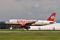 Airbus A320-200 EI-EWE, Kingfisher Airlines, Plet na servis do Job Air Technic, 23.05.2012