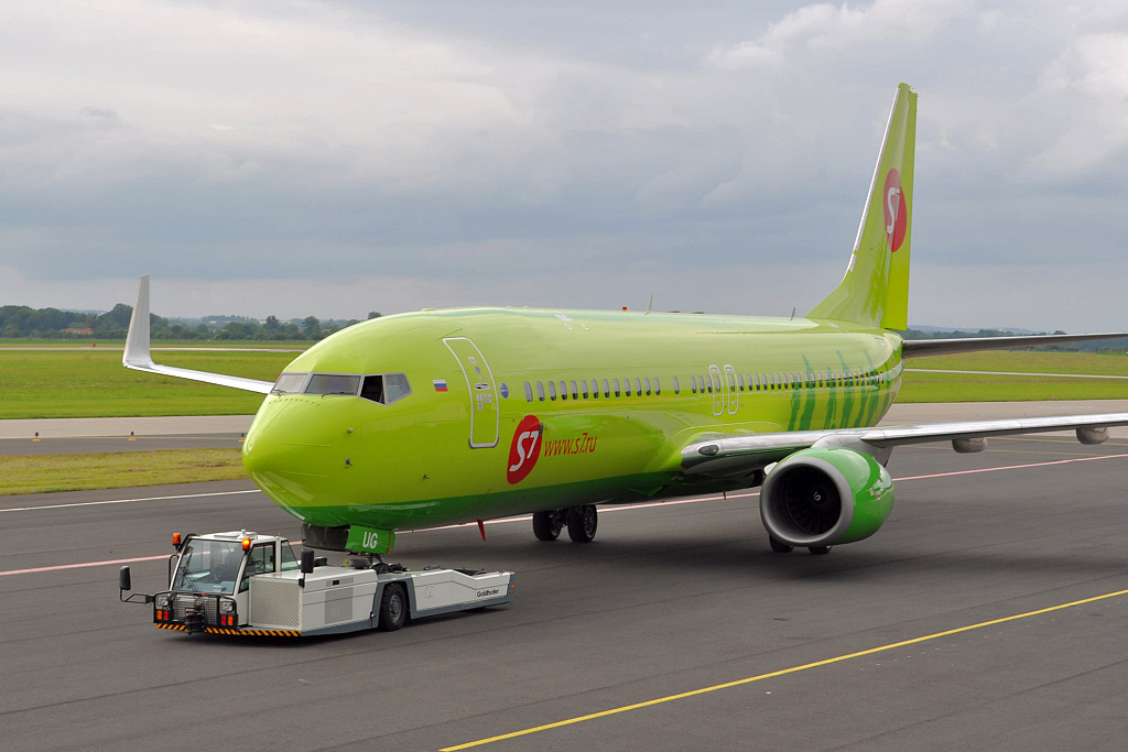 Boeing 737-800 VP-BUG, S7 Airlines, Ostrava ( OSR / LKMT ), 15.07.2013