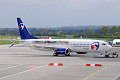 Boeing 737-800 OK-TVL, Travel Service ( TVS / QS ), new Split Scimitar Winglets, Ostrava ( OSR / LKMT ), 01.05.2015