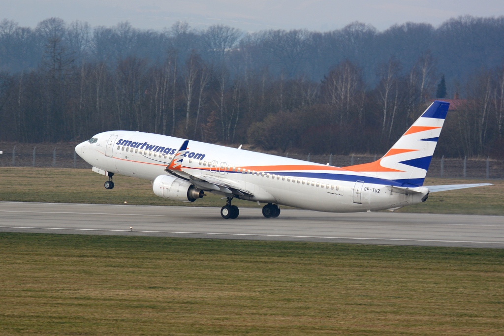 Boeing 737-800 SP-TVZ, Travel Service Polska, QS1350 Ostrava - Dubaj, Ostrava ( OSR / LKMT ), 26.01.2018